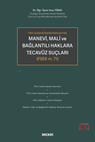 Fikir ve Sanat Eserleri Kanunu'nda Manevi, Mali ve Bağlantılı Haklara 