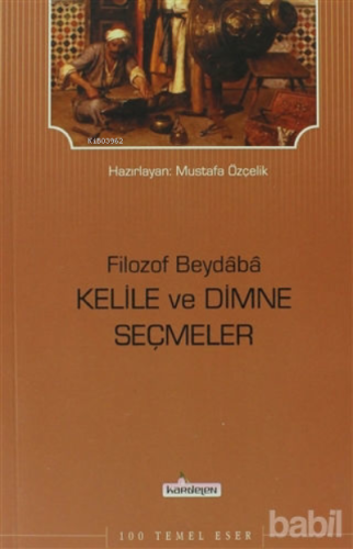 Filozof Beydaba - Kelile ve Dimne Seçmeler | Beydeba | Kardelen Yayınl