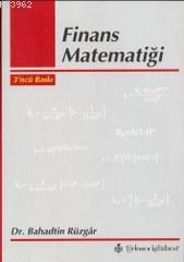 Finans Matematiği | Bahadtin Rüzgar | Türkmen Kitabevi