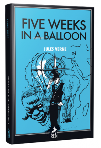 Five Weeks in a Balloon | Jules Verne | Ren Kitap