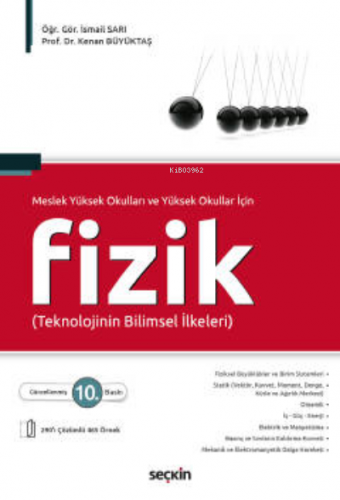 Fizik;Meslek YüksekOkulları ve Yüksekokullar İçin (Teknolojinin Bilims