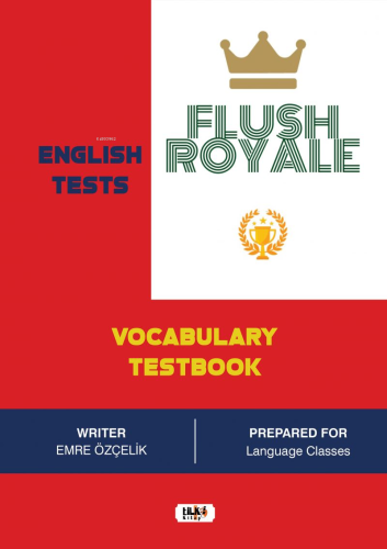 Flush Royale Vocabulary Test Book | Emre Özçelik | Tilki Kitap