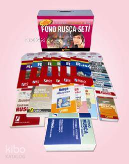 Fono Rusça Seti (15 Kitap + 6 Cd) | Kolektif | Fono Yayınları