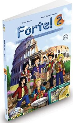 Forte 2 + CD İtalyanca Temel-üst Seviye 7-11 yaş | Maria Carla Borgogn