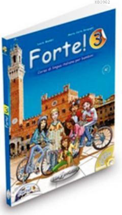 Forte 3 (Kitap+CDROM+CD) İtalyanca Orta-Alt Seviye 7-11 Yaş A2 | Lucia