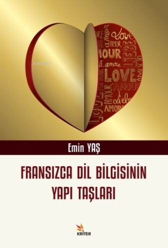 Fransızca Dil Bilgisinin Yapı Taşları | Emin Yaş | Kriter Yayınları