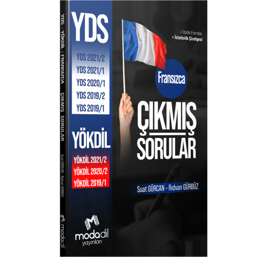 Fransızca YDS YÖKDİL Çıkmış Sorular | Suat Gürcan | Modadil Yayınları