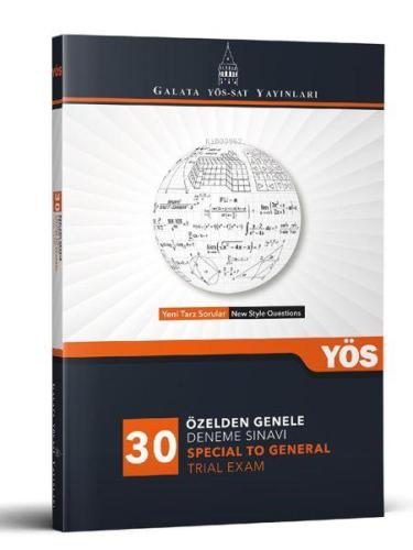 Galata YÖS-SAT Özelden Genele Deneme Sınavı | Kolektif | Galata Kitap