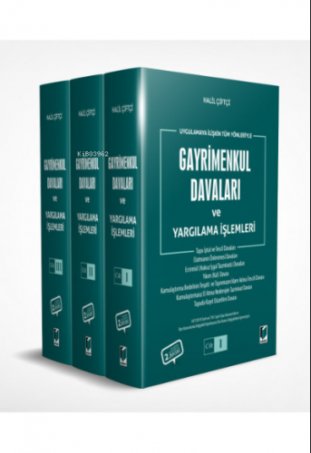 Gayrimenkul Davaları ve Yargılama İşlemleri (Uygulamaya İlişkin Tüm Yö