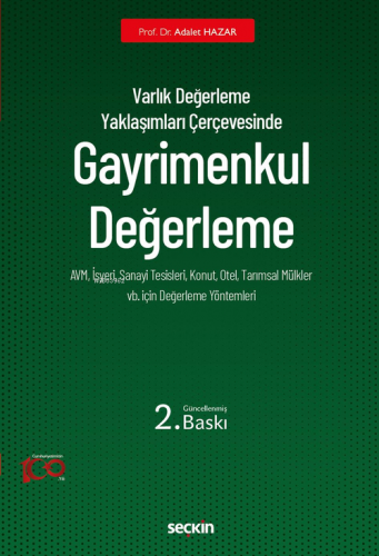 Gayrimenkul Değerleme | Adalet Hazar | Seçkin Yayıncılık