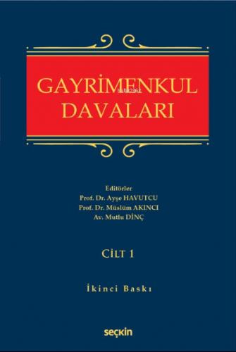 Gayrimenkul Hukuku Davaları;(2 Cilt Takım) | Mutlu Dinç | Seçkin Yayın