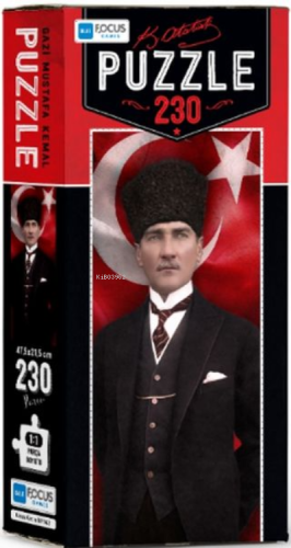 Gazi Mustafa Kemal Puzzle 230 Parça | | Blue Focus Yayınları