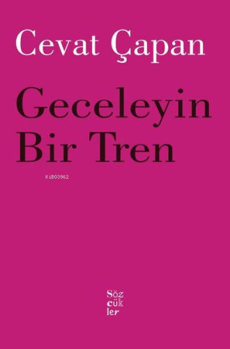 Geceleyin Bir Tren | Cevat Çapan | Sözcükler