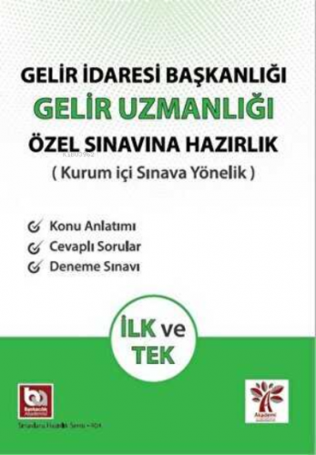 Gelir İdaresi Başkanlığı Gelir Uzmanlığı Özel Sınavına Hazırlık | Kole