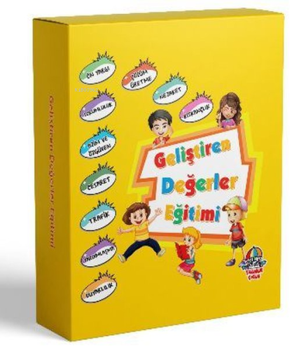 Geliştiren Değerler Eğitimi Seti - 10 Kitap Takım | Kolektif | Yağmur 