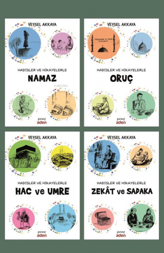 Gençler için ibadet serisi (4 Kitap) | Veysel Akkaya | Çelik Yayınevi