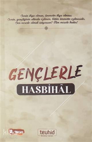 Gençlerle Hasbihal | Halis Bayancuk | Tevhid Basım Yayın