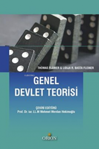 Genel Devlet Teorisi | Thomas Fleiner | Orion Kitabevi