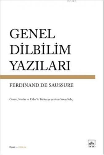 Genel Dilbilim Yazıları | Ferdinand de Saussure | İthaki Yayınları