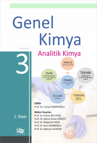 Genel Kimya 3: Analitik Kimya | Kolektif | Anı Yayıncılık