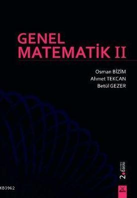 Genel Matematik 2 | Osman Bizim | Dora Yayıncılık