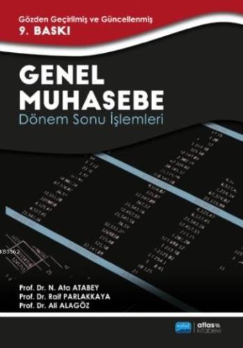 Genel Muhasebe Dönem Sonu İşlemleri | Ali Alagöz | Atlas Kitabevi