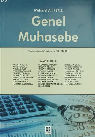 Genel Muhasebe | Mehmet Ali Feyiz | Ekin Kitabevi Yayınları