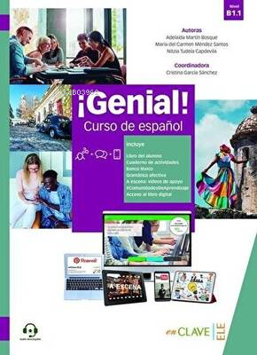 ¡Genial! B1.1 Libro del alumno+Cuaderno +Audio descargable | Adelaida 