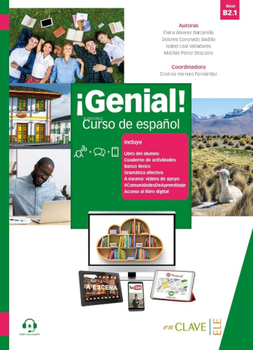 Genial! B2.1 Libro Del Alumno+Cuaderno +Audio Descargable | Elena Álva