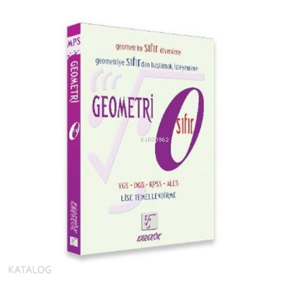 Geometri Sıfır Kitabı | Kolektif | Karekök Yayınları (Hazırlık)