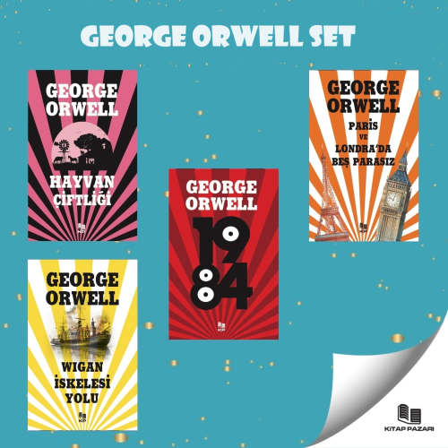 George Orwel Set | George Orwell | Kitap Pazarı Yayınları