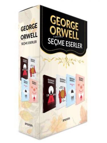 George Orwell 4 Kitap Set - (Kampanyalı Fiyat) | George Orwell | Anoni