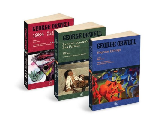 George Orwell Seti - 3 Kitap Takım | George Orwell | İletişim Yayınlar