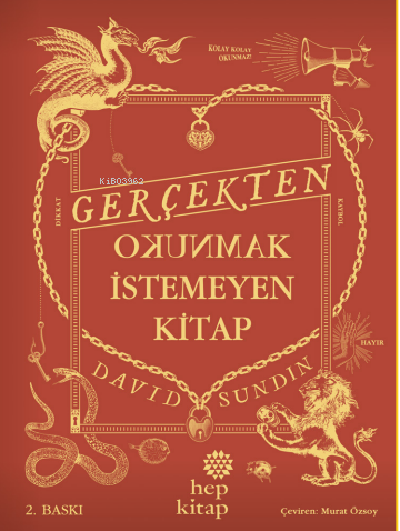 Gerçekten Okunmak İstemeyen Kitap | David Sundin | Hep Kitap