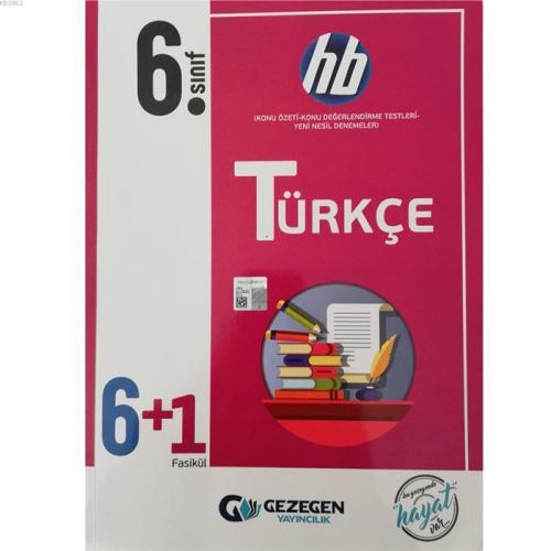 Gezegen Yayınları 6. Sınıf Türkçe hb 6+1 Fasikül Gezegen | Kolektif | 