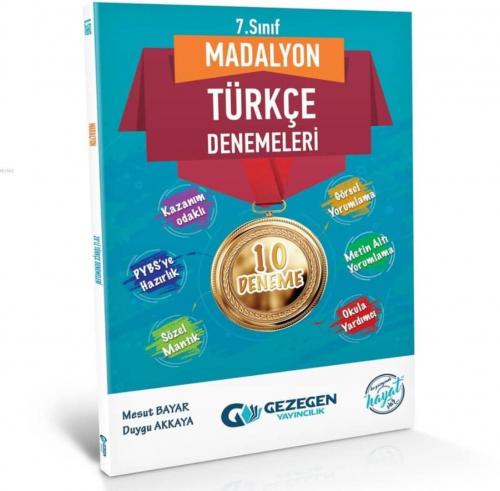 Gezegen Yayınları 7. Sınıf Türkçe Madalyon Denemeleri Gezegen | | Geze