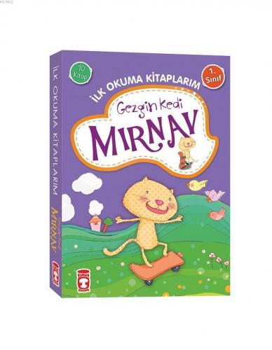 Gezgin Kedi Mırnav İlk Okuma Kitaplarım Set (10 Kitap) | Fatma Işık | 