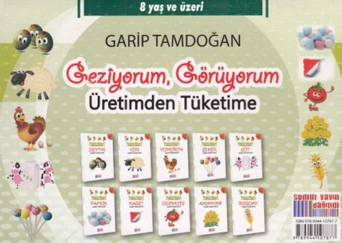 Geziyorum, Görüyorum Üretimden Tüketime (10 Kitap) | Garip Tamdoğan | 