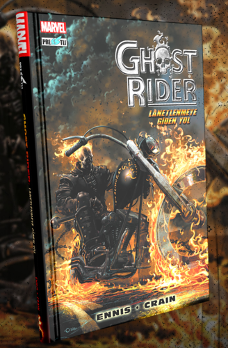 Ghost Rider: Lanetlenmeye Giden Yol - Sert Kapak | Garth Ennis | Press