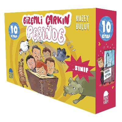 Gizemli Çarkın Peşinde 3. Sınıf Seti - (10 Kitap) | Kuzey Bulut | Mavi