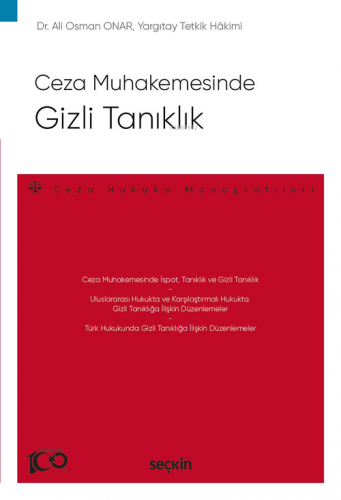 Gizli Tanıklık | Ali Osman Onar | Seçkin Yayıncılık