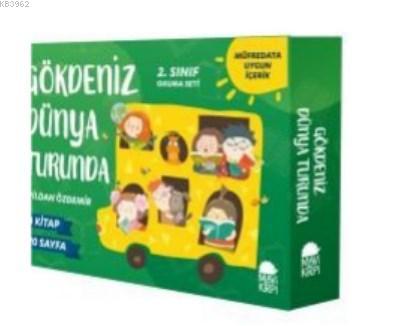 Gökdeniz Dünya Turunda 2 Sınıf Okuma Seti (10 Kitap) | Vildan Özdemir 