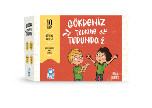 Gökdeniz Türkiye Turunda 2 - 4. Sınıf Hikaye Seti (10 Kitap) | Vildan 