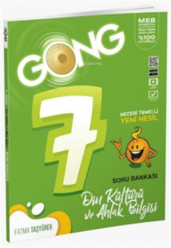 GONG 7.Din Kültürü ve Ahlak Bilgisi Soru Bankası | Fatma Taşyürek | Eğ