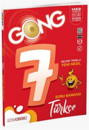 GONG 7.Türkçe Soru Bankası | Gizem Korkmaz | Eğiten Kitap