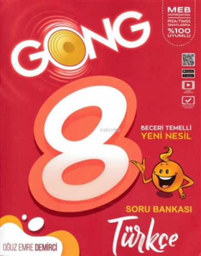 GONG 8.Sınıf Türkçe Soru Bankası | Oğuz Emre Demirci | Eğiten Kitap