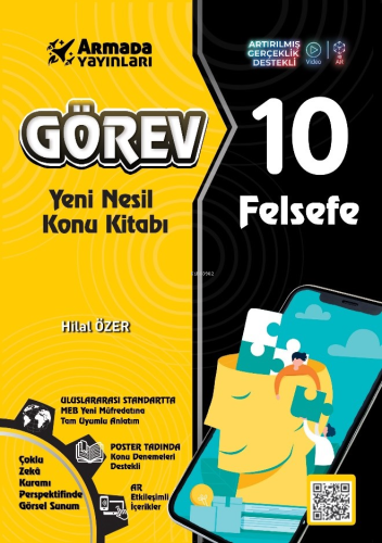 Görev 10 Felsefe Yeni Nesil Konu Kitabi | Hilal Özer | Armada Yayınlar