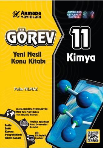 Görev 11 Kimya Yeni Nesil Konu Kitabı | Pelin Yılmaz | Armada Yayınlar