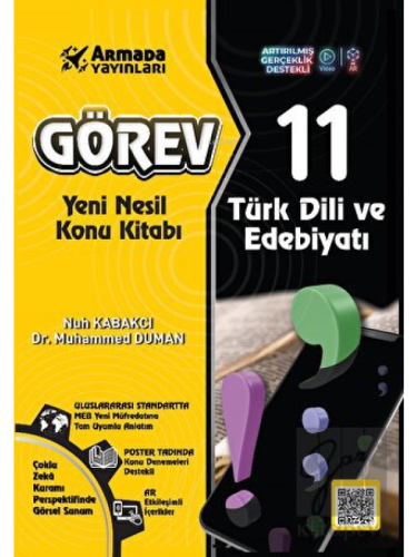 Görev 11. Sınıf Türk Dili ve Edebiyatı Görev Konu Kitabı | Muhammed Du