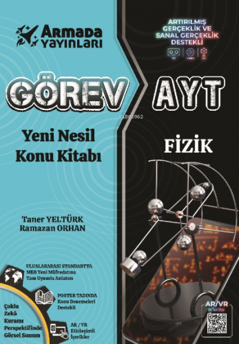 Görev AYT Fizik Yeni Nesil Konu Kitabı | Taner Yeltürk | Armada Yayınl